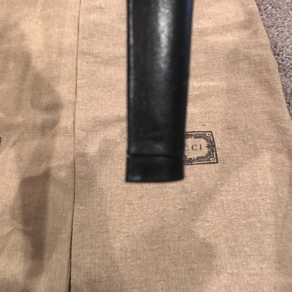 PRE-LOVED GUCCI Women's Calfskin LIFFORD Cage Platform Sandals 6" Heels - Picture 7 of 15